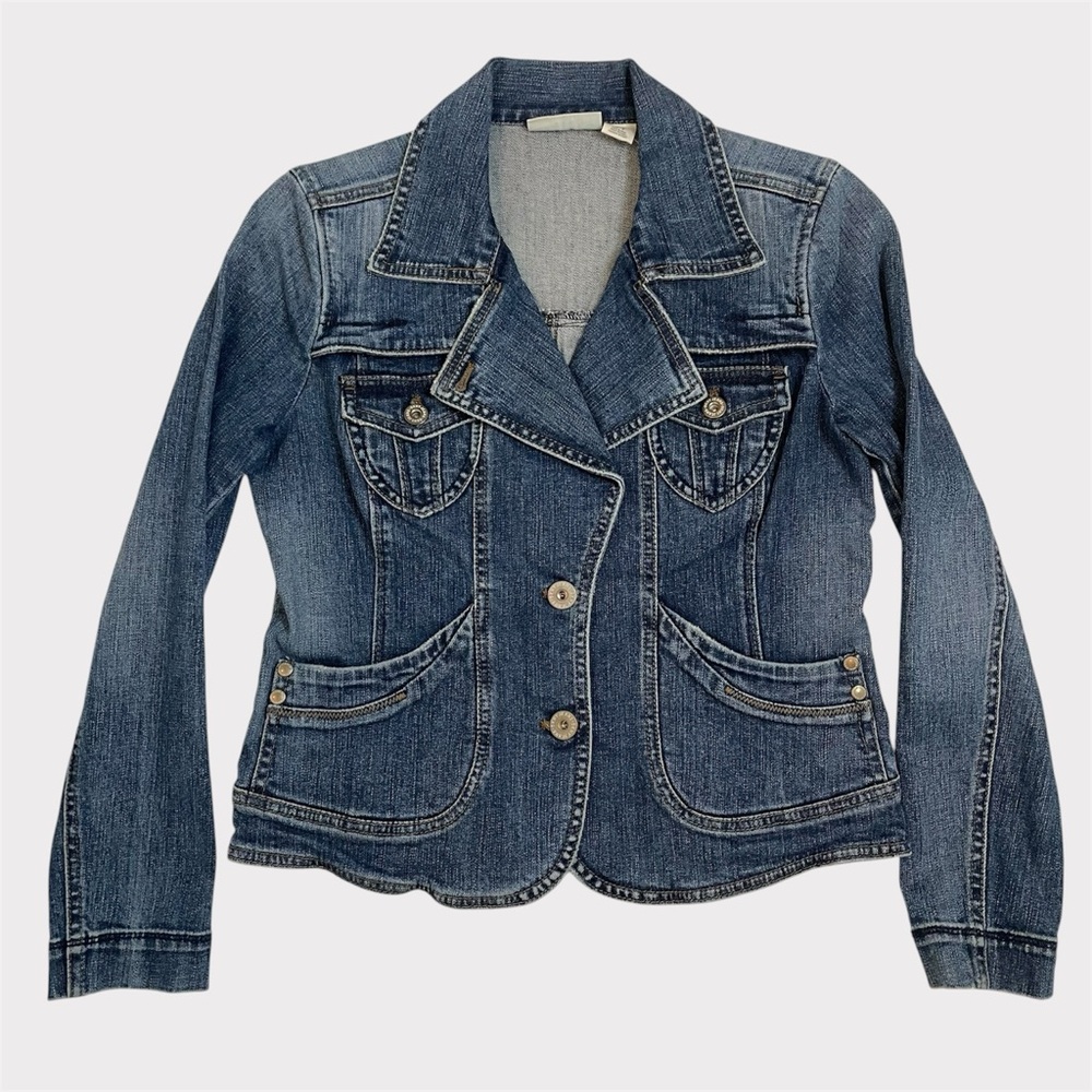Vintage DKNY Jeans Denim Blue Women's Jacket